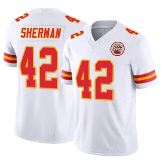 Anthony Sherman Youth Kansas City Chiefs Nike Vapor F.U.S.E. Jersey - Limited White