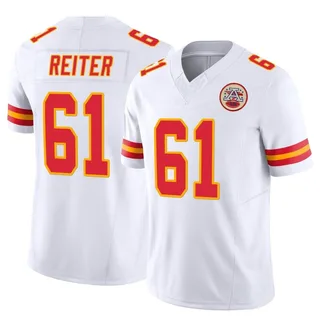 Austin Reiter Men's Kansas City Chiefs Nike Vapor F.U.S.E. Jersey - Limited White