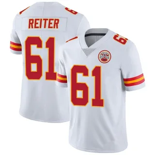 Austin Reiter Men's Kansas City Chiefs Nike Vapor Untouchable Jersey - Limited White