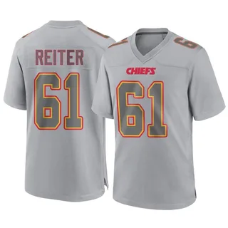 Austin Reiter Youth Kansas City Chiefs Nike Atmosphere Fashion Jersey - Game Gray