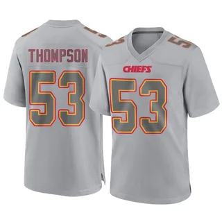 BJ Thompson Men's Kansas City Chiefs Nike Atmosphere Fashion Jersey - Game Gray