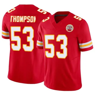 BJ Thompson Men's Kansas City Chiefs Vapor F.U.S.E. Jersey - Limited Red