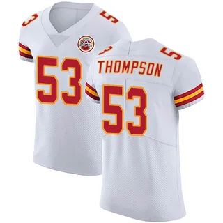 BJ Thompson Men's Kansas City Chiefs Nike Vapor Untouchable Jersey - Elite White