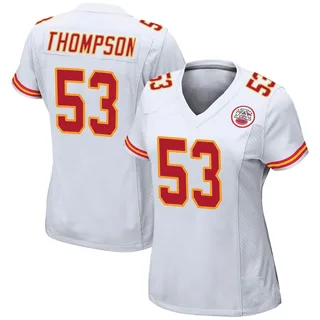 BJ Thompson Women's Kansas City Chiefs Nike Jersey - Game White