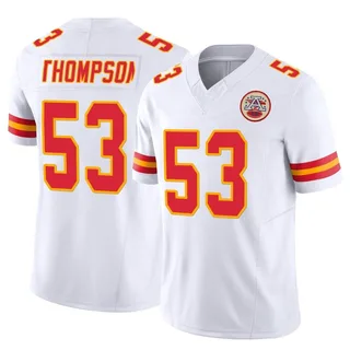 BJ Thompson Youth Kansas City Chiefs Nike Vapor F.U.S.E. Jersey - Limited White