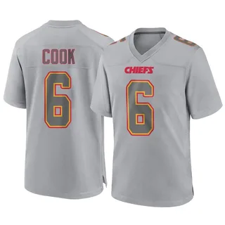 Bryan Cook Men's Kansas City Chiefs Nike Atmosphere Fashion Jersey - Game Gray