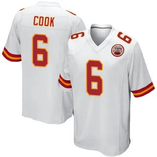 Bryan Cook Men's Kansas City Chiefs Nike Jersey - Game White