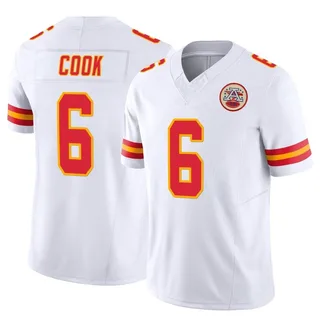 Bryan Cook Men's Kansas City Chiefs Nike Vapor F.U.S.E. Jersey - Limited White