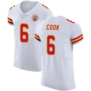 Bryan Cook Men's Kansas City Chiefs Nike Vapor Untouchable Jersey - Elite White