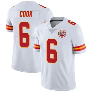 Bryan Cook Men's Kansas City Chiefs Nike Vapor Untouchable Jersey - Limited White