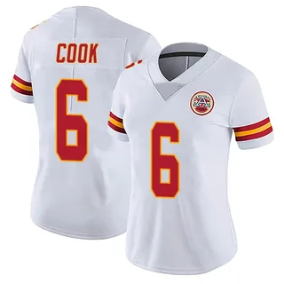 Bryan Cook Women's Kansas City Chiefs Nike Vapor Untouchable Jersey - Limited White