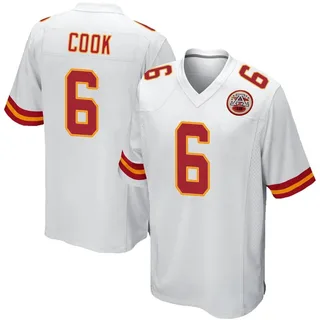 Bryan Cook Youth Kansas City Chiefs Nike Jersey - Game White