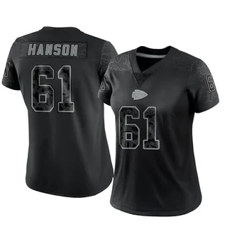 C.J. Hanson Women's Kansas City Chiefs Nike Reflective Jersey - Limited Black