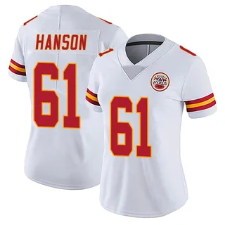 C.J. Hanson Women's Kansas City Chiefs Nike Vapor Untouchable Jersey - Limited White