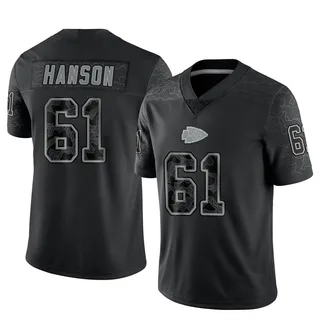 C.J. Hanson Youth Kansas City Chiefs Nike Reflective Jersey - Limited Black