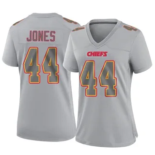 Cam Jones Women's Kansas City Chiefs Nike Atmosphere Fashion Jersey - Game Gray