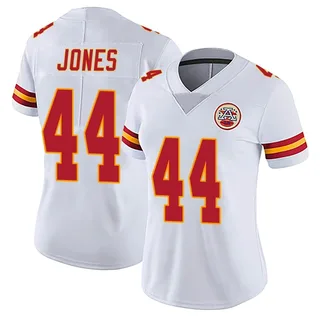 Cam Jones Women's Kansas City Chiefs Nike Vapor Untouchable Jersey - Limited White