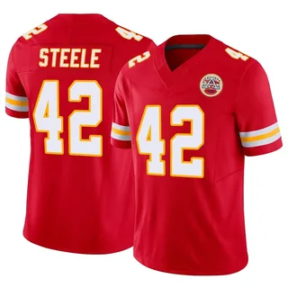 Carson Steele Men's Kansas City Chiefs Nike Vapor F.U.S.E. Jersey - Limited Red