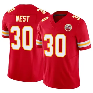 Charcandrick West Men's Kansas City Chiefs Vapor F.U.S.E. Jersey - Limited Red