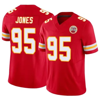 Chris Jones Men's Kansas City Chiefs Vapor F.U.S.E. Jersey - Limited Red