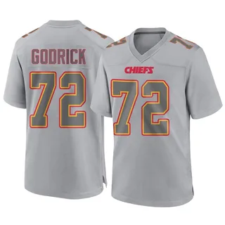 Chukwuebuka Godrick Men's Kansas City Chiefs Nike Atmosphere Fashion Jersey - Game Gray