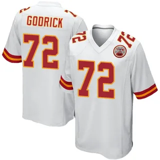 Chukwuebuka Godrick Men's Kansas City Chiefs Nike Jersey - Game White