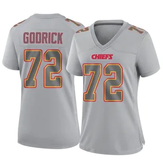 Chukwuebuka Godrick Women's Kansas City Chiefs Nike Atmosphere Fashion Jersey - Game Gray