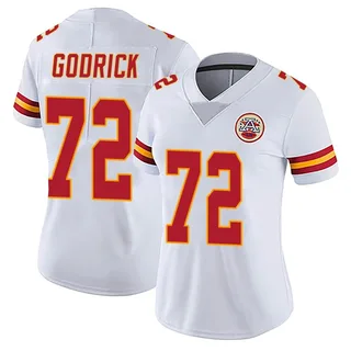 Chukwuebuka Godrick Women's Kansas City Chiefs Nike Vapor Untouchable Jersey - Limited White