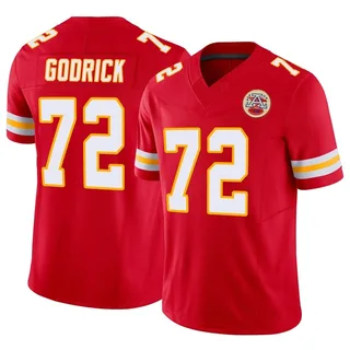 Chukwuebuka Godrick Youth Kansas City Chiefs Nike Vapor F.U.S.E. Jersey - Limited Red