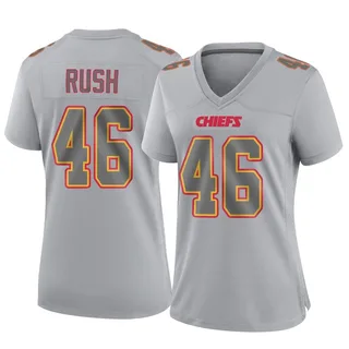 Darius Rush Women's Kansas City Chiefs Nike Atmosphere Fashion Jersey - Game Gray