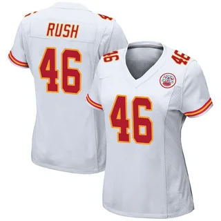 Darius Rush Women's Kansas City Chiefs Nike Jersey - Game White