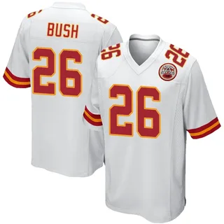 Deon Bush Men's Kansas City Chiefs Nike Jersey - Game White