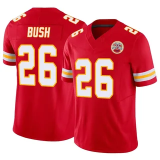 Deon Bush Men's Kansas City Chiefs Vapor F.U.S.E. Jersey - Limited Red