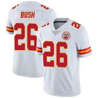 Deon Bush Men's Kansas City Chiefs Nike Vapor Untouchable Jersey - Limited White