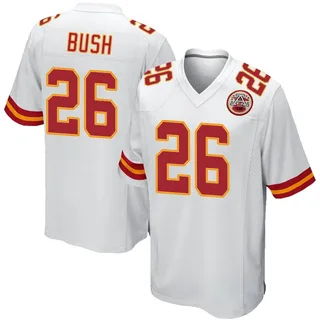 Deon Bush Youth Kansas City Chiefs Nike Jersey - Game White