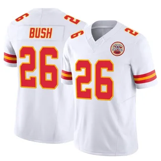 Deon Bush Youth Kansas City Chiefs Nike Vapor F.U.S.E. Jersey - Limited White