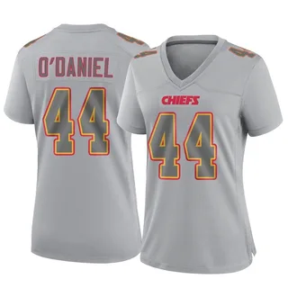 Dorian O'Daniel Women's Kansas City Chiefs Nike Atmosphere Fashion Jersey - Game Gray