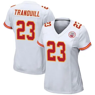 Drue Tranquill Women's Kansas City Chiefs Nike Jersey - Game White