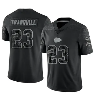 Drue Tranquill Youth Kansas City Chiefs Nike Reflective Jersey - Limited Black