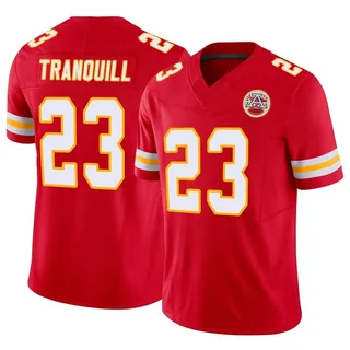 Drue Tranquill Youth Kansas City Chiefs Nike Vapor F.U.S.E. Jersey - Limited Red