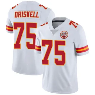 Ethan Driskell Men's Kansas City Chiefs Nike Vapor Untouchable Jersey - Limited White