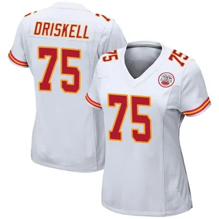 Ethan Driskell Women's Kansas City Chiefs Nike Jersey - Game White