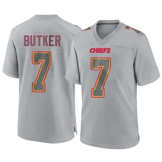 Harrison Butker Youth Kansas City Chiefs Nike Atmosphere Fashion Jersey - Game Gray