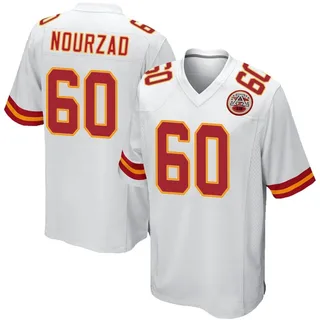 Hunter Nourzad Men's Kansas City Chiefs Nike Jersey - Game White