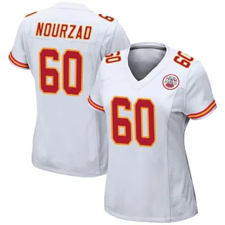 Hunter Nourzad Women's Kansas City Chiefs Nike Jersey - Game White