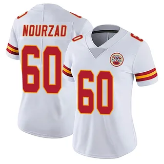 Hunter Nourzad Women's Kansas City Chiefs Nike Vapor Untouchable Jersey - Limited White