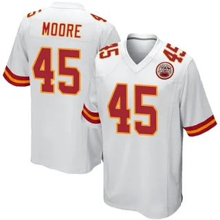 Isaiah Moore Men's Kansas City Chiefs Nike Jersey - Game White