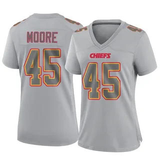 Isaiah Moore Women's Kansas City Chiefs Nike Atmosphere Fashion Jersey - Game Gray