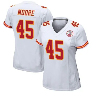 Isaiah Moore Women's Kansas City Chiefs Nike Jersey - Game White