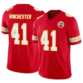 James Winchester Men's Kansas City Chiefs Vapor F.U.S.E. Jersey - Limited Red